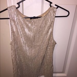 Metallic tank top